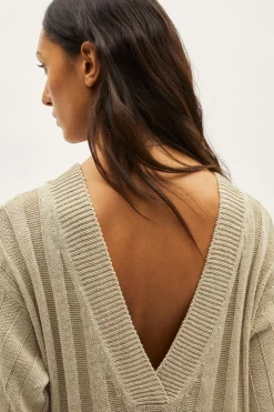 Abito Oversize in Lino Rigenerato