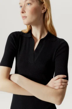 Abito Polo in Lino Cotone
