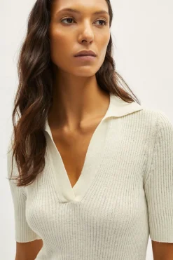 Abito Polo in Lino Cotone