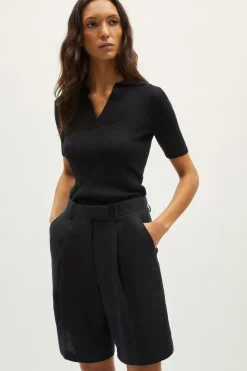 Bermuda in Twill di Lino