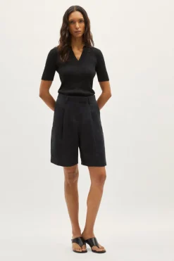 Bermuda in Twill di Lino