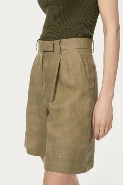 Bermuda in Twill di Lino