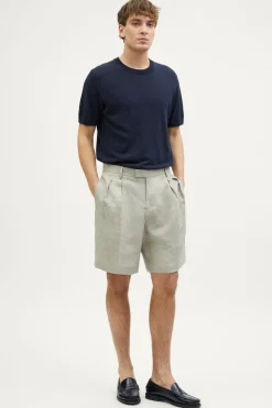 Bermuda in Twill di Lino