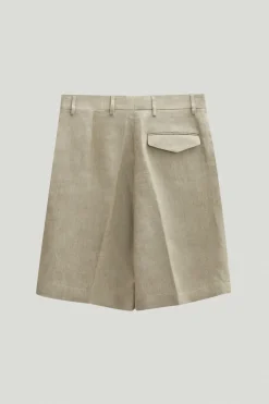 Bermuda in Twill di Lino