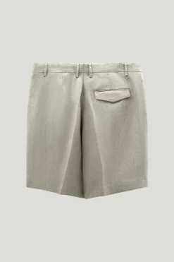 Bermuda in Twill di Lino