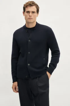Bomber in Lana Merino