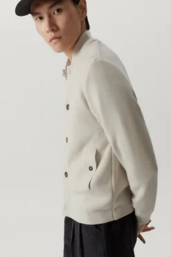 Bomber in Lana Merino