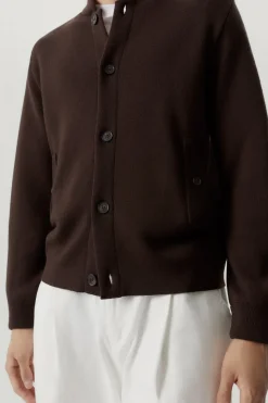Bomber in Lana Merino