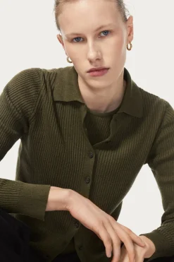 Camicia a Coste in Lino Cotone