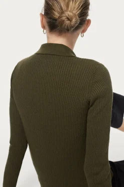 Camicia a Coste in Lino Cotone