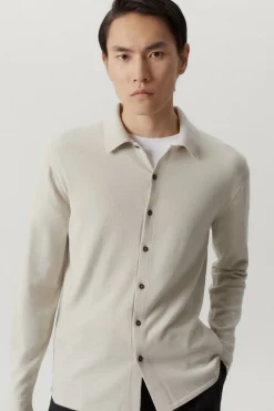 Camicia in Lana Merino