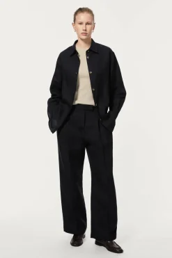 Camicia Over in Twill di Lino