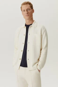 Camicia Overshirt in Lino Cotone