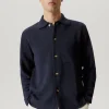 Camicia Overshirt in Lino Cotone