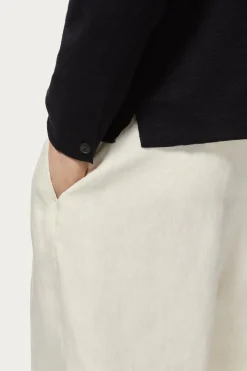 Camicia Overshirt in Lino Cotone