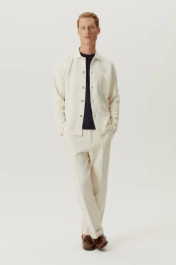Camicia Overshirt in Lino Cotone