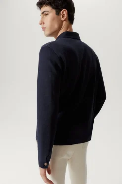Camicia Overshirt in Lino Cotone