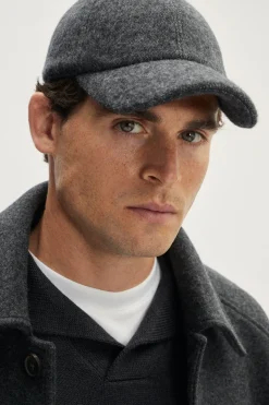 Cappellino Baseball in Lana Cardata