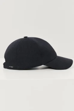 Cappellino Baseball in Twill di Lino