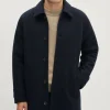 Cappotto in Lana Cardata