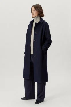 Cappotto in Lana Cardata