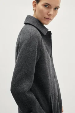 Cappotto in Lana Cardata