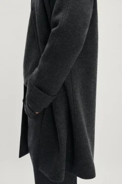 Cappotto in Lana Cardata