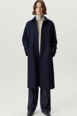 Cappotto in Lana Cardata