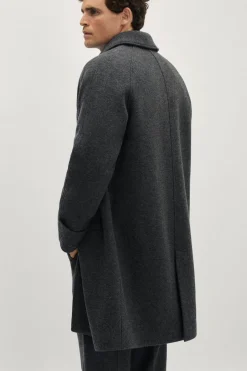 Cappotto in Lana Cardata