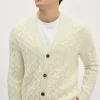 Cardigan Aran in Lana Cardata