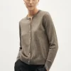 Cardigan Girocollo in Lana Ultrasoft