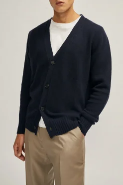 Cardigan in Cashmere Rigenerato - Versione Imperfect