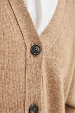 Cardigan in Cashmere Rigenerato - Versione Imperfect
