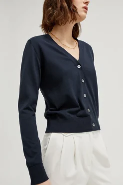 Cardigan Leggero in Cotone Organico