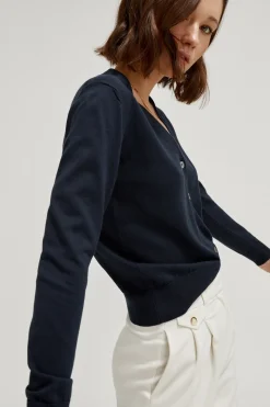 Cardigan Leggero in Cotone Organico