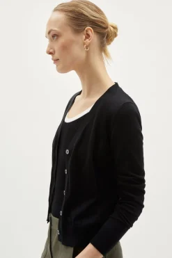 Cardigan Leggero in Cotone Organico
