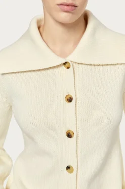 Cardigan Tricot in Cotone Organico