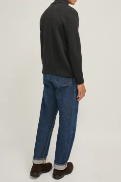 Giacca a Collo Alto in Lana Merino - Versione Imperfect