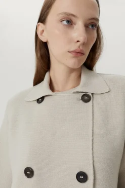 Giacca Doppiopetto in Lana Merino