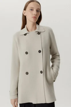 Giacca Doppiopetto in Lana Merino