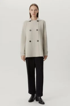 Giacca Doppiopetto in Lana Merino