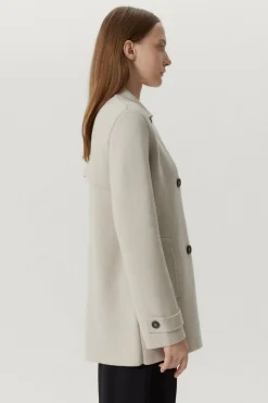Giacca Doppiopetto in Lana Merino