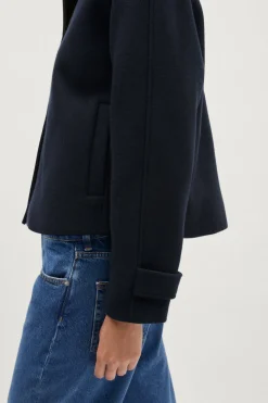 Giacca in Lana Cardata