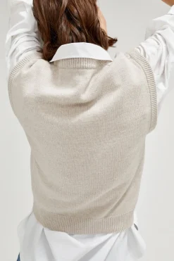 Gilet in lana Merino