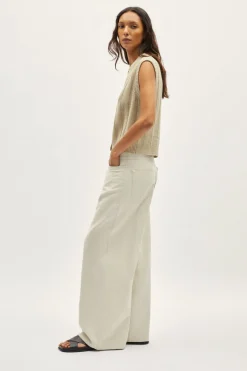 Gilet in Lino Rigenerato