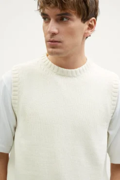 Gilet Tricot in Cotone Organico