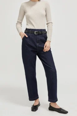 Girocollo a Coste in Lana Merino - Versione Imperfect