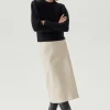 Girocollo con Pinces in Lana Merino