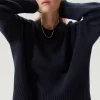 Girocollo Oversize in Lana Cardata