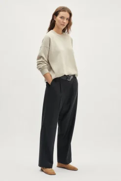 Girocollo oversize in Lana Cardata